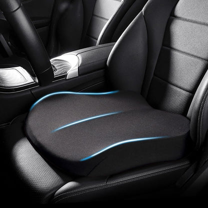 Coussin rehausseur de siège de voiture en mousse à mémoire de forme, pour plus de hauteur et de confort de conduite