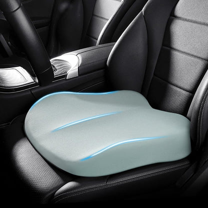 Coussin rehausseur de siège de voiture en mousse à mémoire de forme, pour plus de hauteur et de confort de conduite