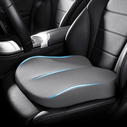 Coussin rehausseur de siège de voiture en mousse à mémoire de forme, pour plus de hauteur et de confort de conduite