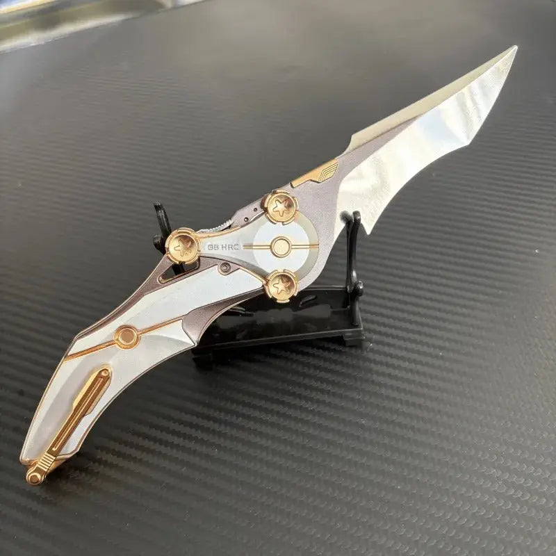 Couteau pliant tout en métal | lame en acier 8Cr13Mov, outil EDC compact