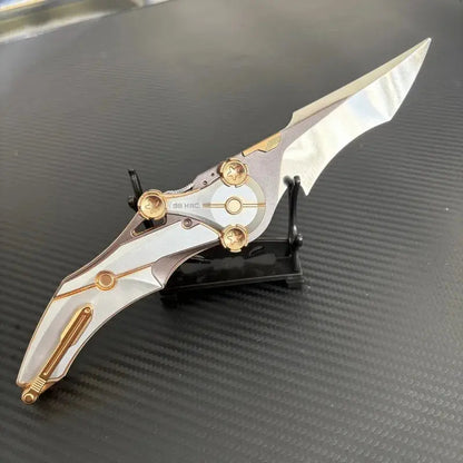 Couteau pliant tout en métal | lame en acier 8Cr13Mov, outil EDC compact