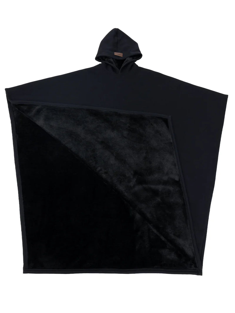 Couverture à capuche surdimensionnée à doublure douce