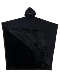 Couverture à capuche surdimensionnée à doublure douce