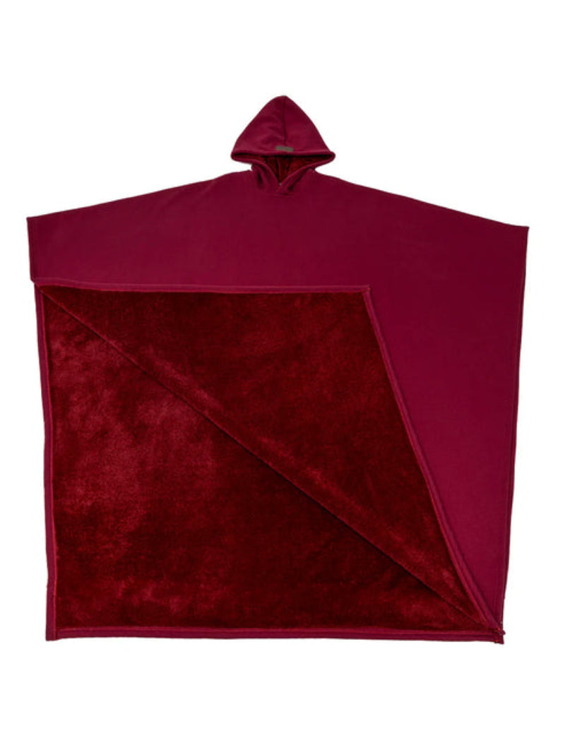 Couverture à capuche surdimensionnée à doublure douce