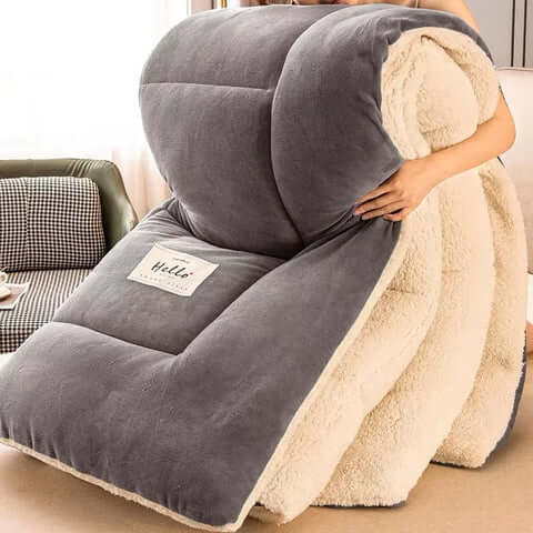 Couverture d’hiver en flanelle polaire extra chaude
