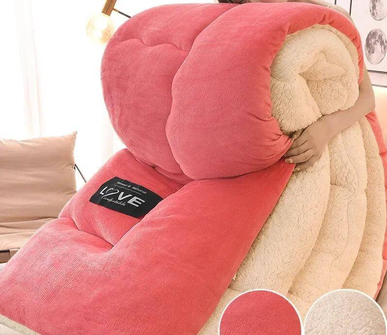 Couverture d’hiver en flanelle polaire extra chaude