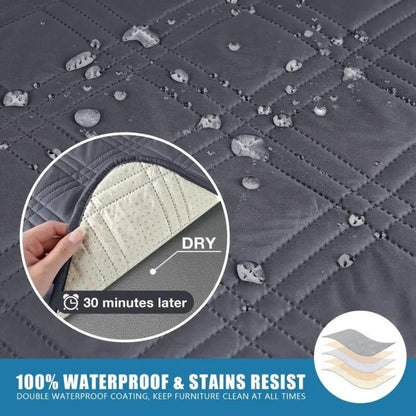 Couverture de protection pour fauteuil - déperlante et anti-taches