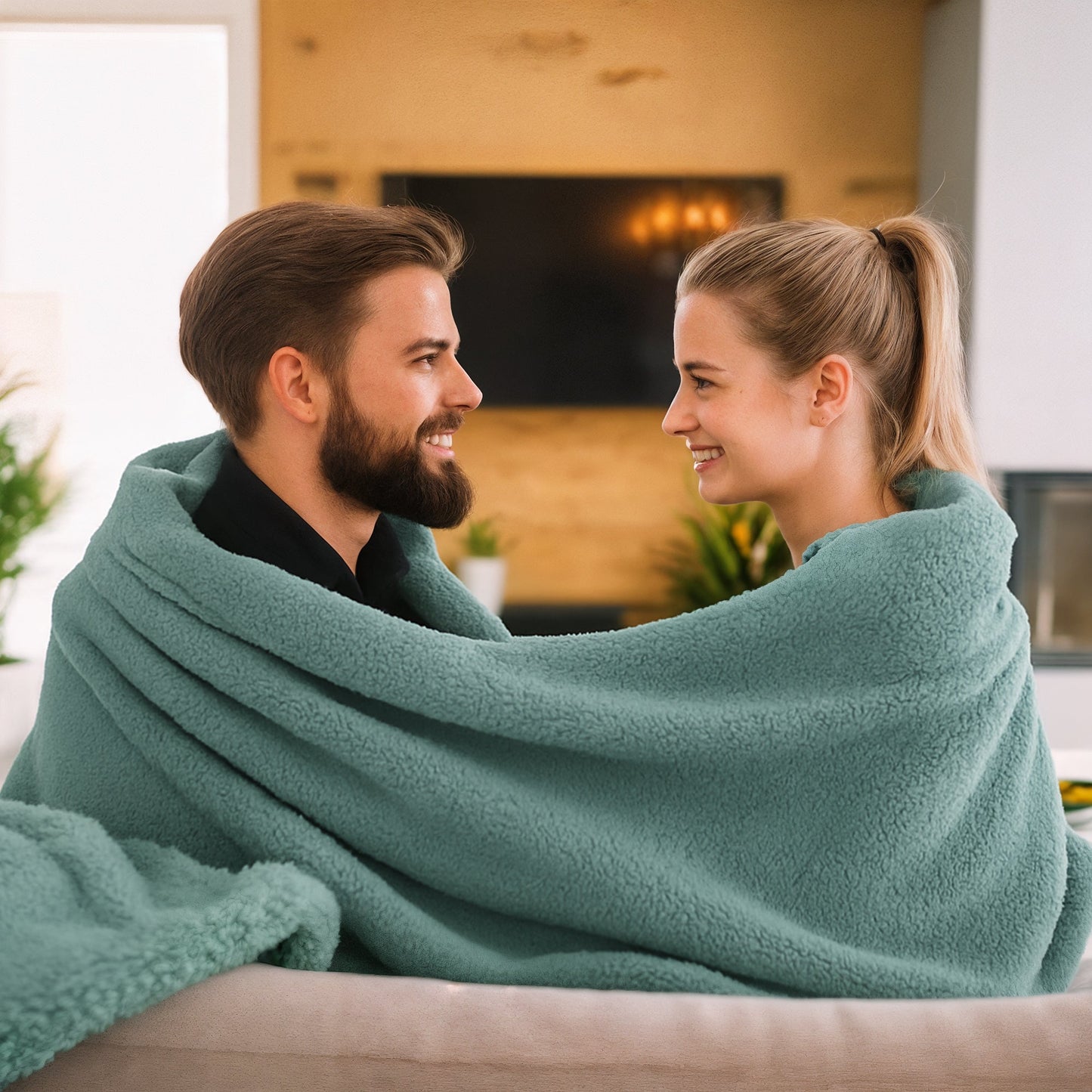 Couverture imperméable pour adultes, pour l’intimité – douce et discrète