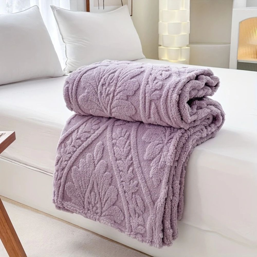 Couverture polaire jacquard Paris Weave