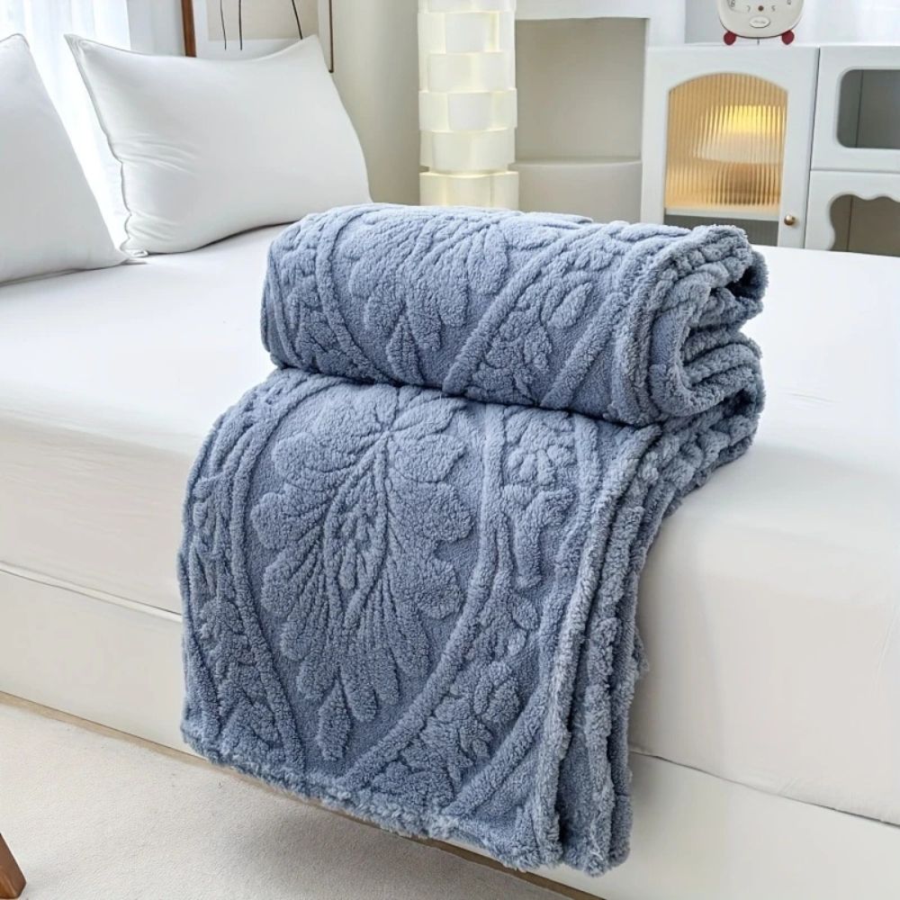 Couverture polaire jacquard Paris Weave