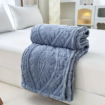 Couverture polaire jacquard Paris Weave