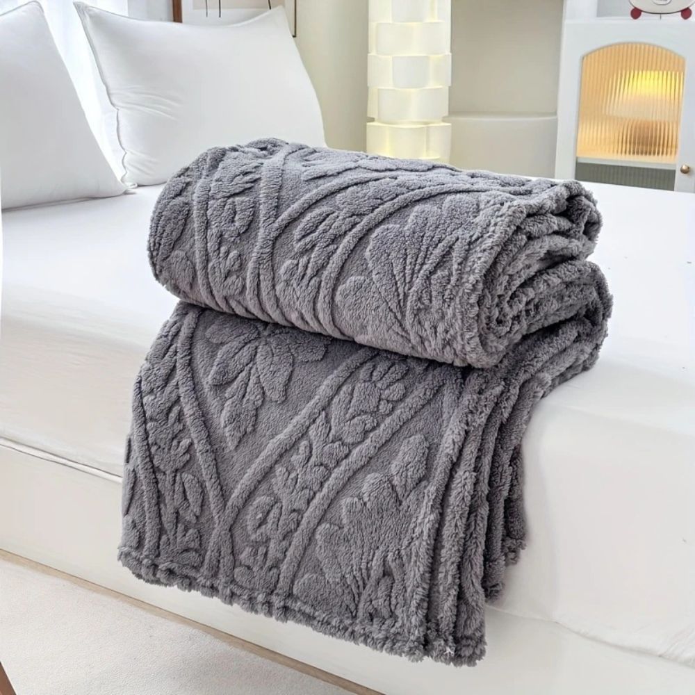 Couverture polaire jacquard Paris Weave