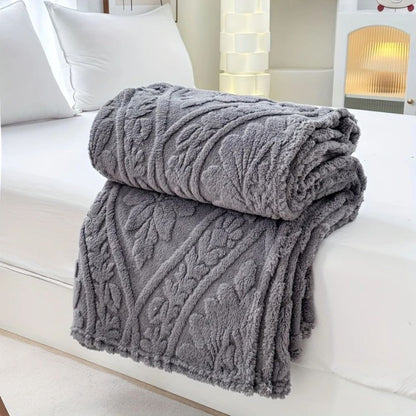 Couverture polaire jacquard Paris Weave