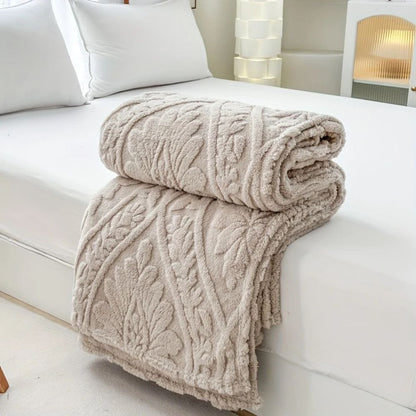 Couverture polaire jacquard Paris Weave