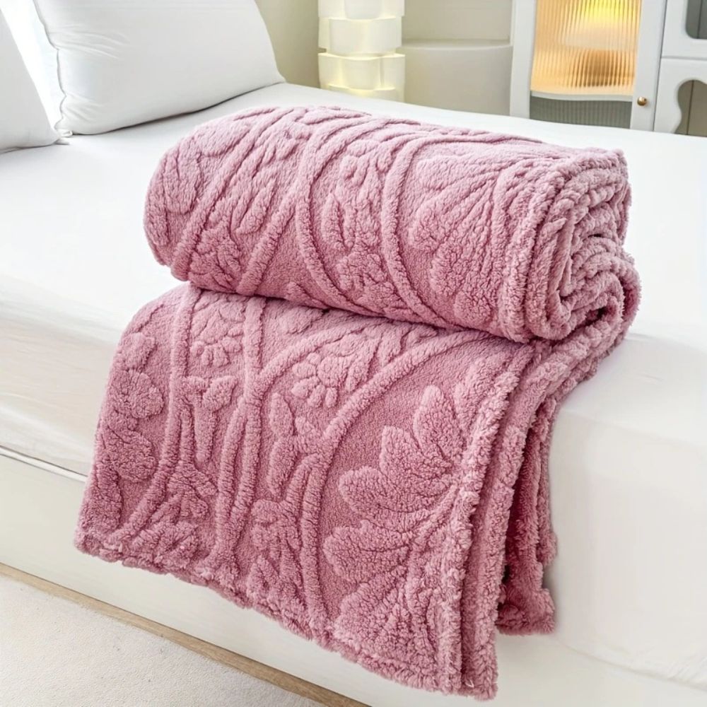 Couverture polaire jacquard Paris Weave