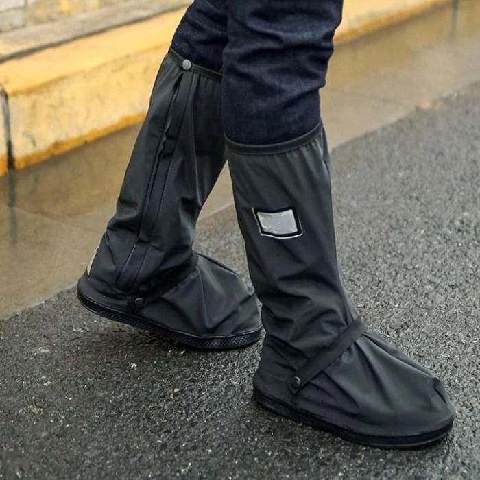 Couvre-chaussures imperméables et antidérapants