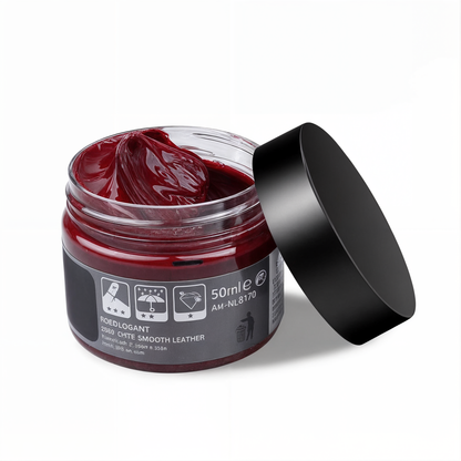 Crème réparatrice et rénovatrice pour cuir