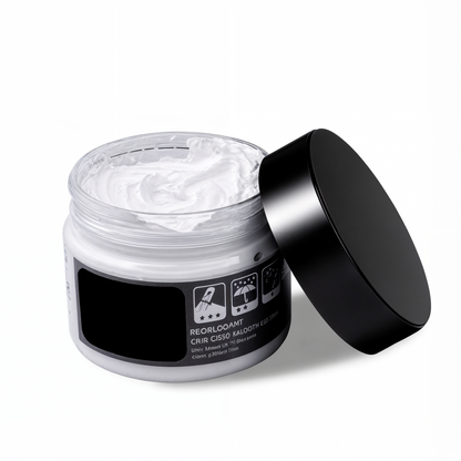 Crème réparatrice et rénovatrice pour cuir