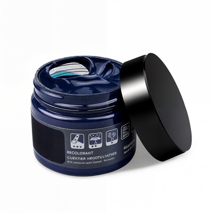 Crème réparatrice et rénovatrice pour cuir