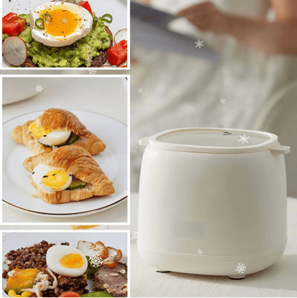 Cuiseur à œufs à 6 programmes – cuisson rapide et précise – parfait pour un usage quotidien