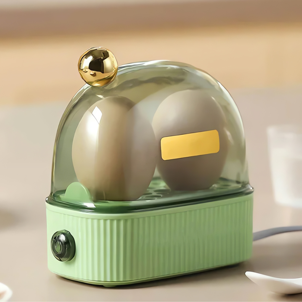 Cuiseur d’œufs électrique compact pour 2 œufs