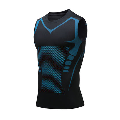 Débardeur de compression ionique pour sculpter le corps et soutenir la posture