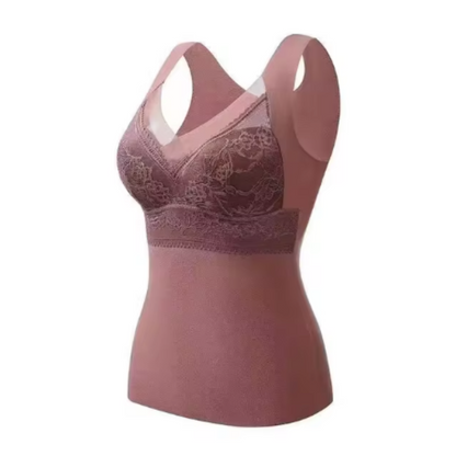 Débardeur thermique avec soutien-gorge intégré