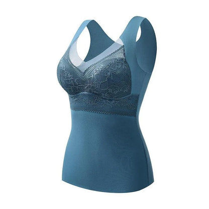 Débardeur thermique avec soutien-gorge intégré