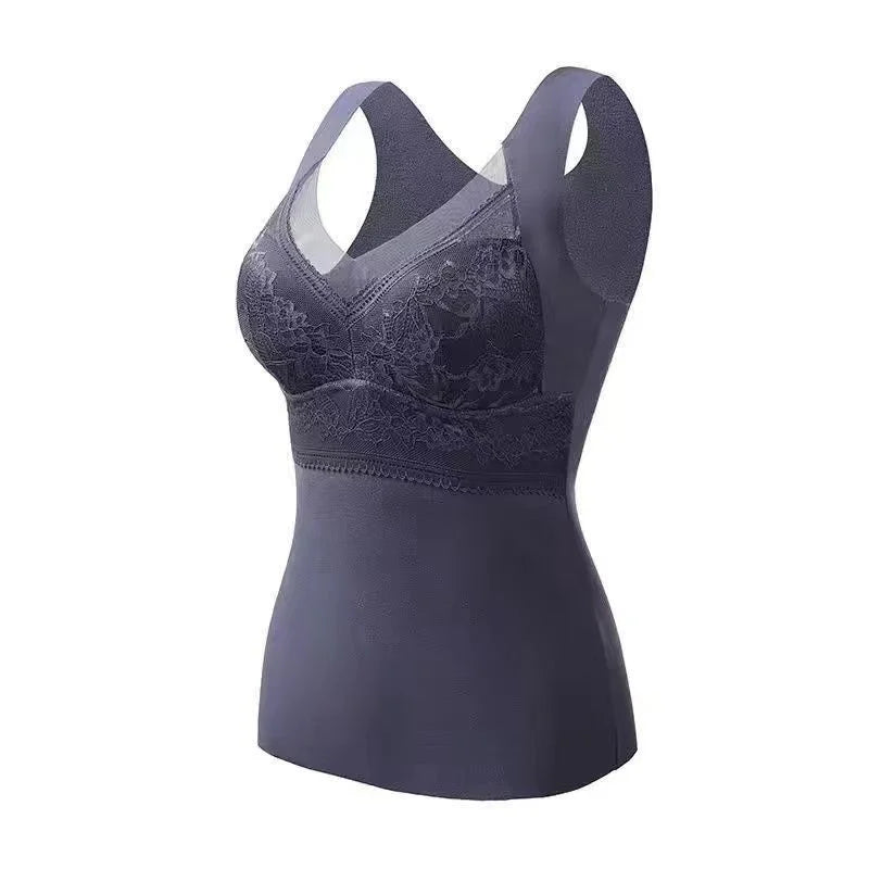 Débardeur thermique avec soutien-gorge intégré