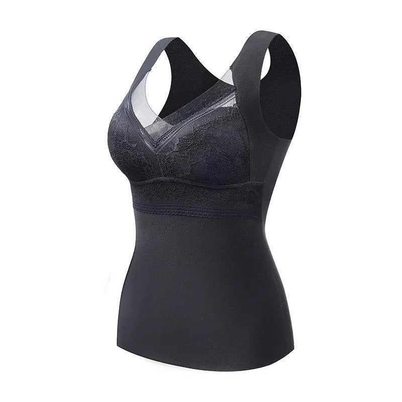 Débardeur thermique avec soutien-gorge intégré
