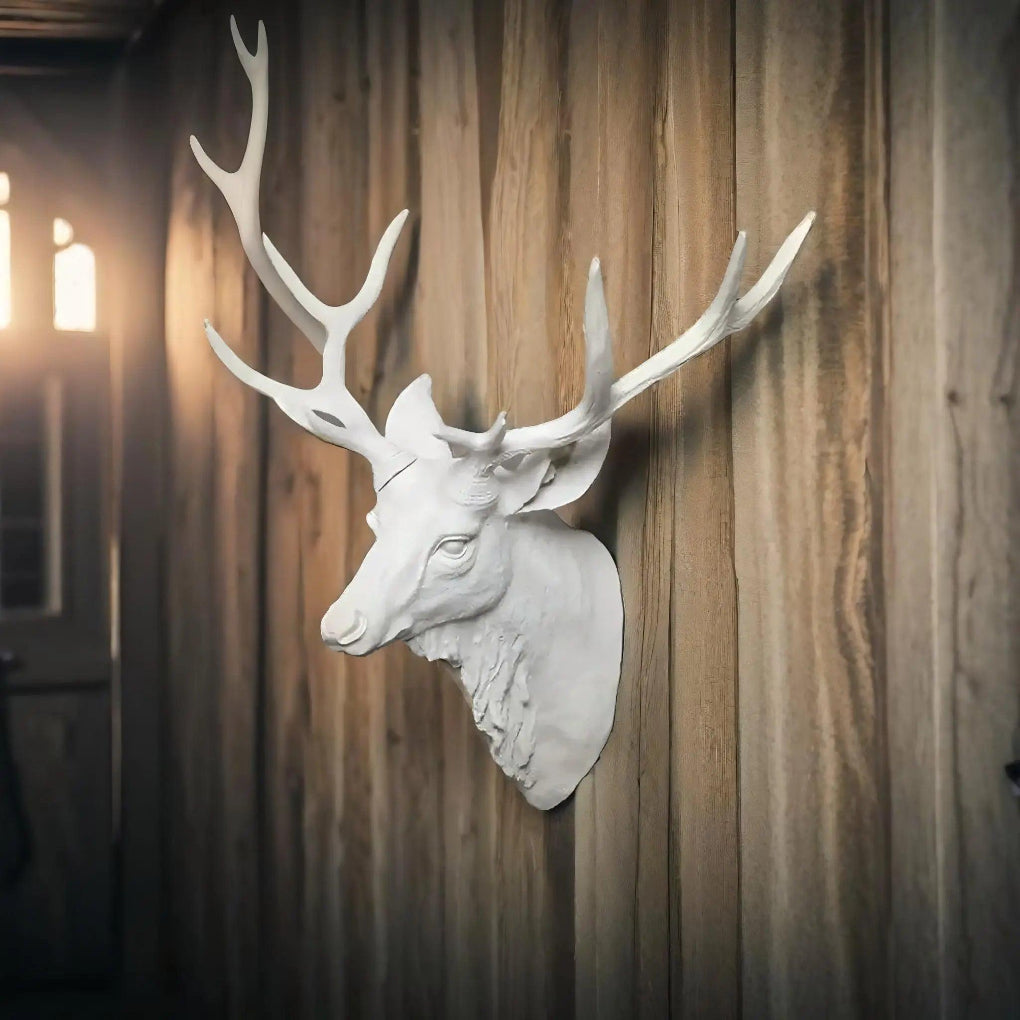 Décoration murale tête de cerf majestueuse