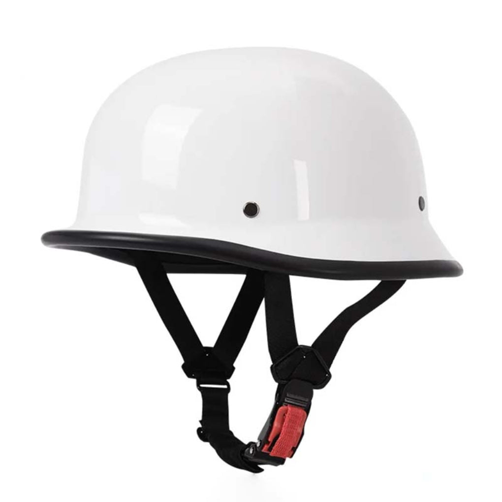 Demi-casque moto - style vintage