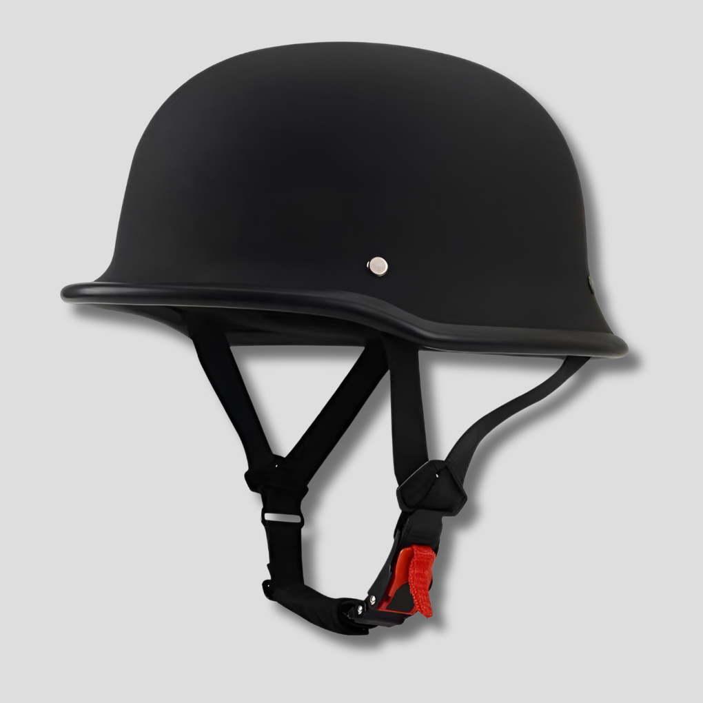 Demi-casque moto - style vintage