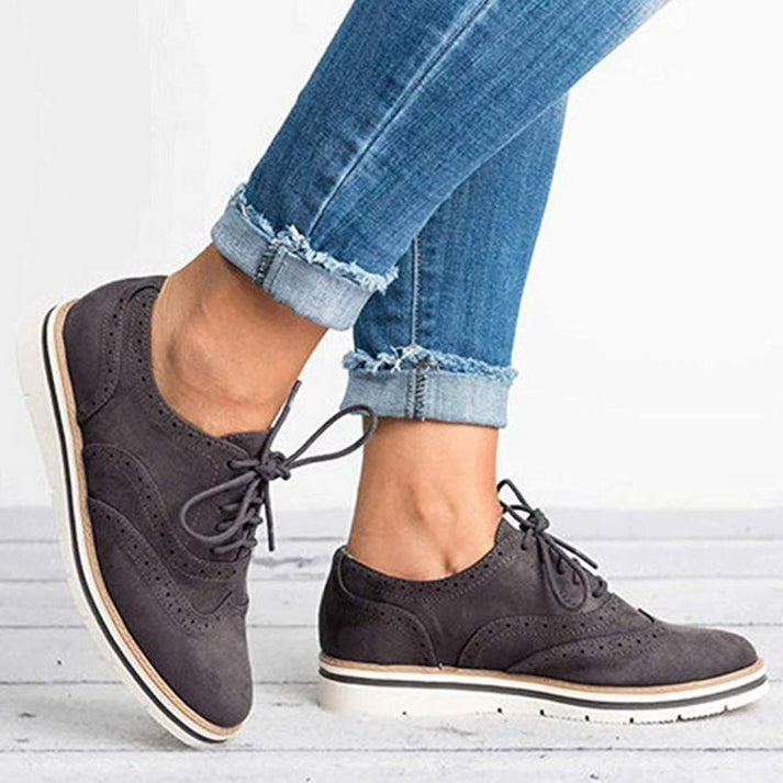 Derbies à lacets pour femme