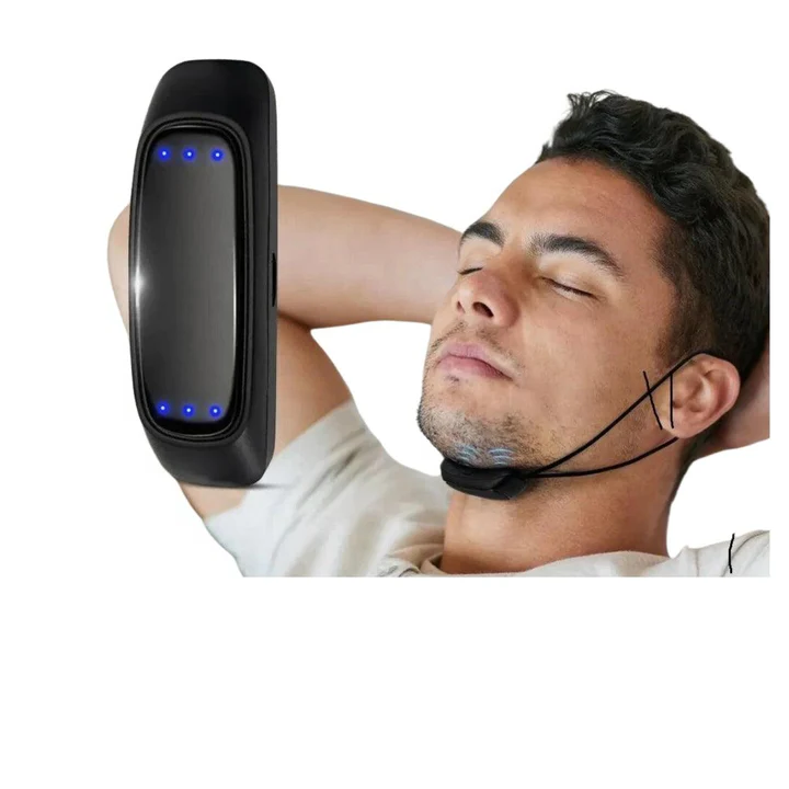 Dispositif anti-ronflement à impulsions EMS - aide au sommeil portable