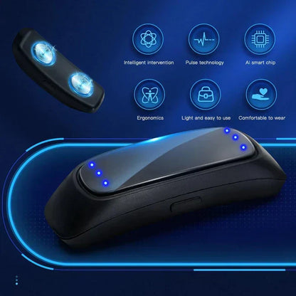 Dispositif anti-ronflement à impulsions EMS - aide au sommeil portable