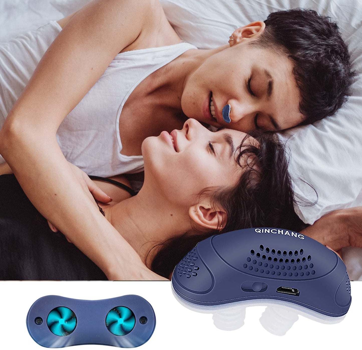 Dispositif nasal de circulation d’air silencieux – confort sans tube et filtration