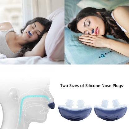 Dispositif nasal de circulation d’air silencieux – confort sans tube et filtration