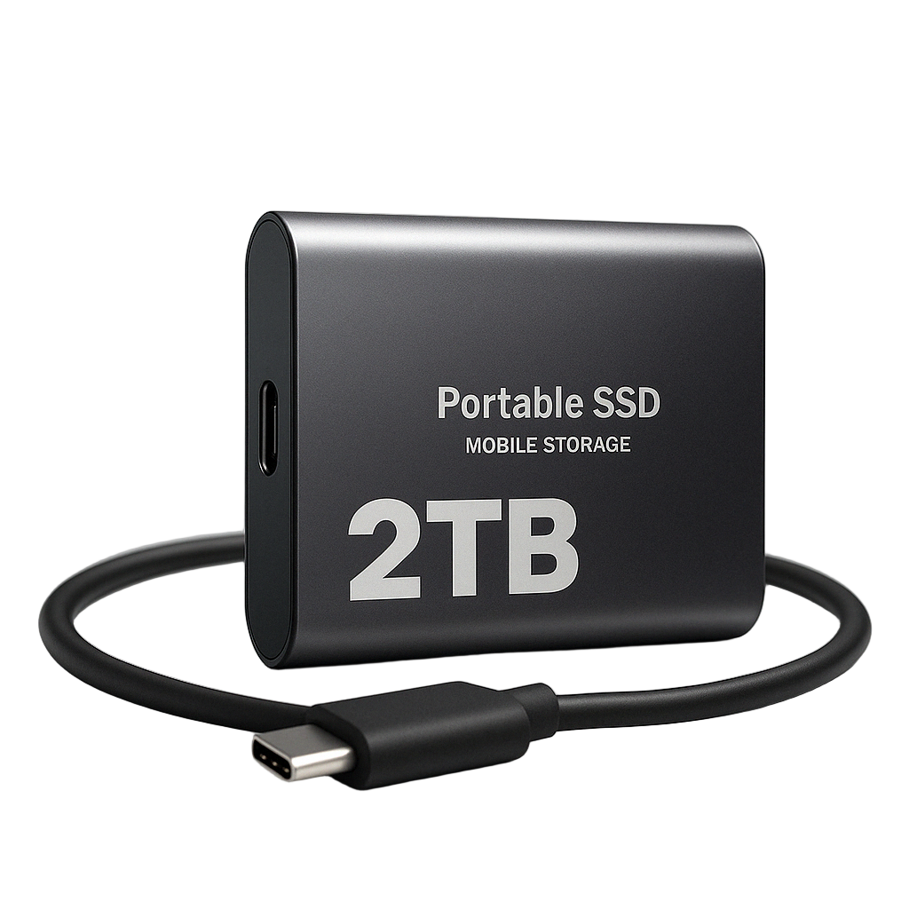 Disque SSD portable haute vitesse au format compact