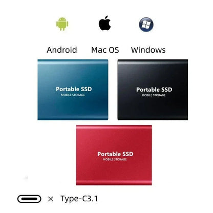 Disque SSD portable haute vitesse au format compact