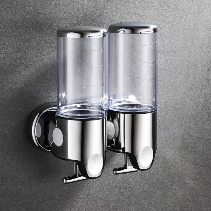 Distributeur de savon mural en acier inoxydable