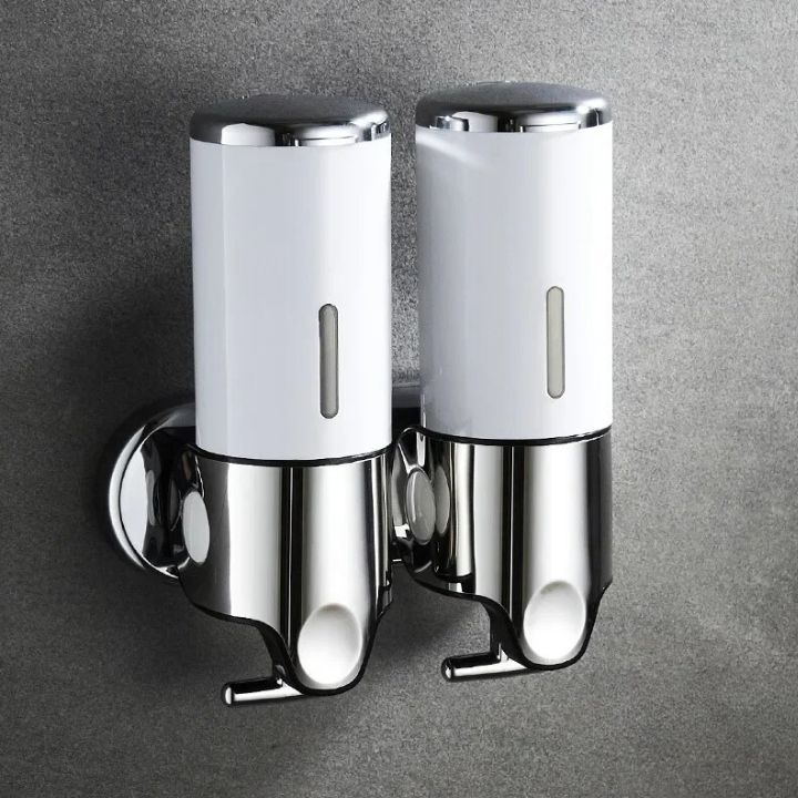 Distributeur de savon mural en acier inoxydable