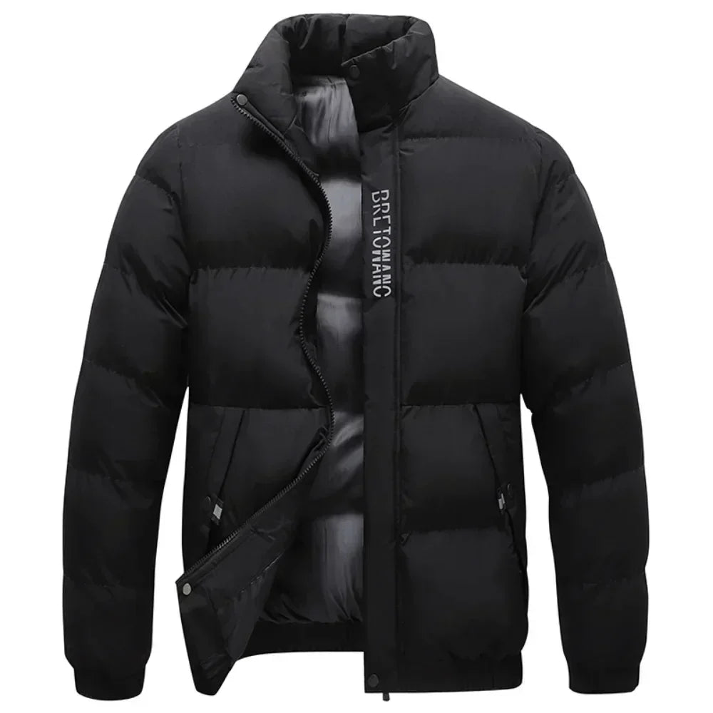Doudoune à col montant pour homme