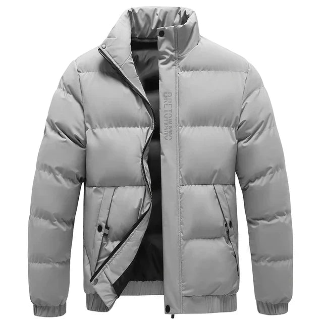 Doudoune à col montant pour homme