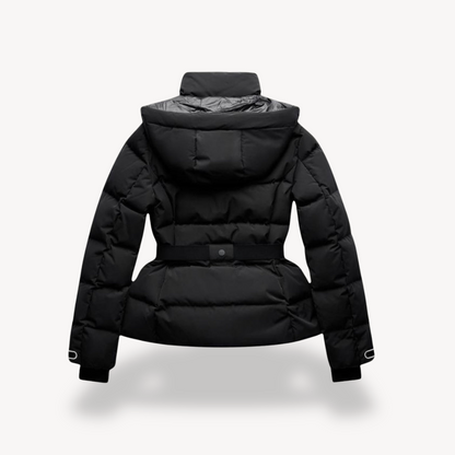 Doudoune ceinturée pour femme