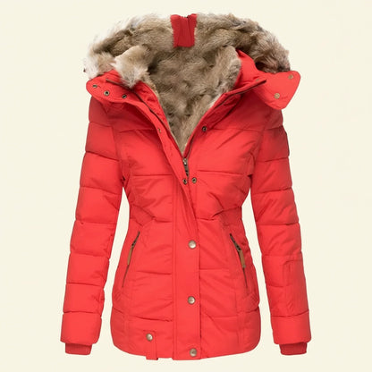 Doudoune d’hiver à capuche pour femme