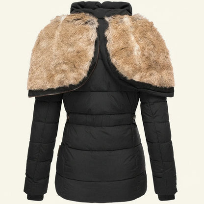 Doudoune d’hiver à capuche pour femme