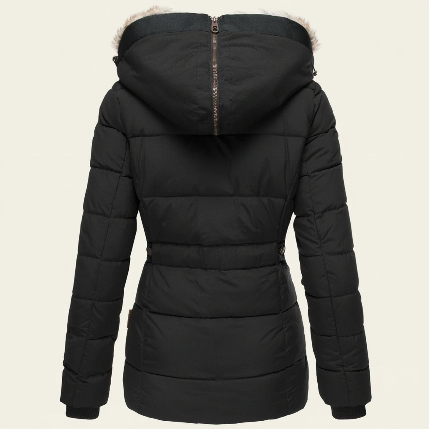 Doudoune d’hiver à capuche pour femme