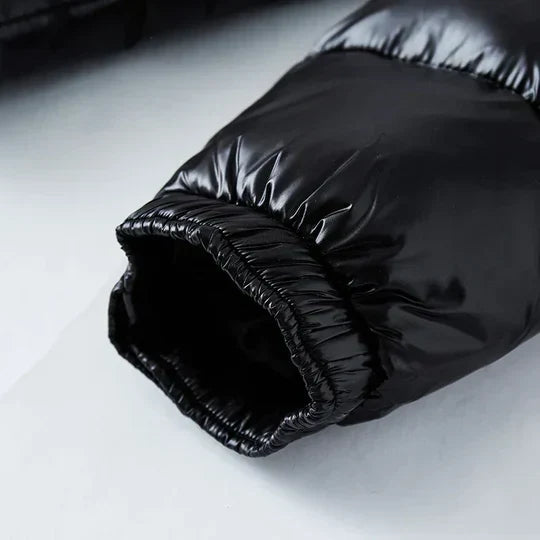 Doudoune en duvet d’hiver à capuche