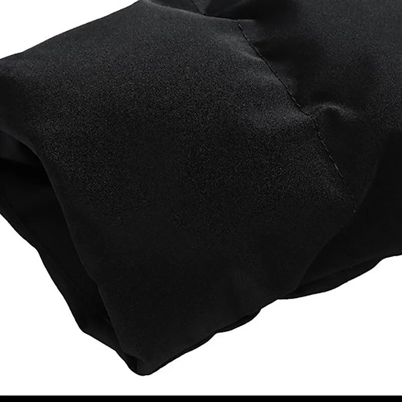 Doudoune matelassée à capuche pour homme